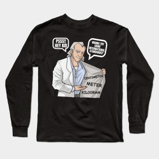 Funny Science Math Teacher Mathematics Physics Joke Long Sleeve T-Shirt